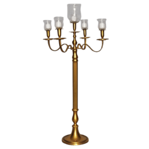 Brass 2 Branches w/4 Cups