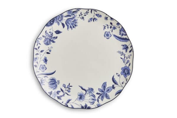 Eleanor Floral Indigo Dinner Plate (11")