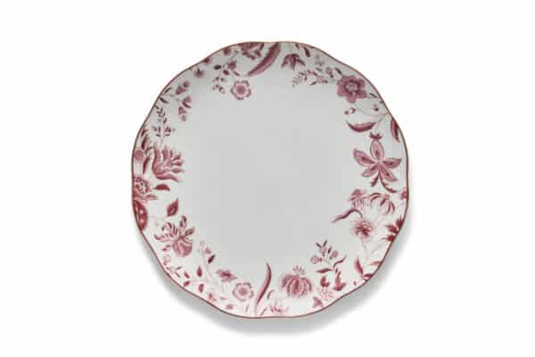 Eleanor Floral Rose Dinner Plate (11")