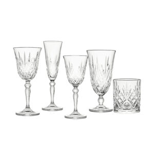 CUT CRYSTAL GLASSWARE