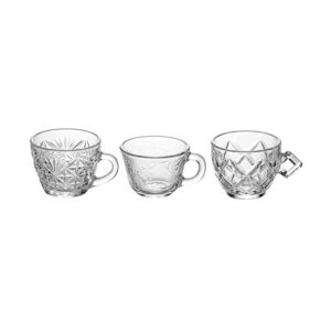 Vintage Glass Punch Cups-Mixed