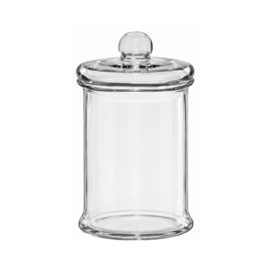 GLASS JAR W/ LID - MIXED