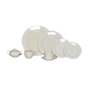 RIMMED IVORY SAUCER (6.25")