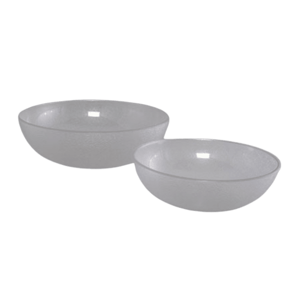 LUCITE PEBBLE TEXTURED BOWL (24", 10 GAL)